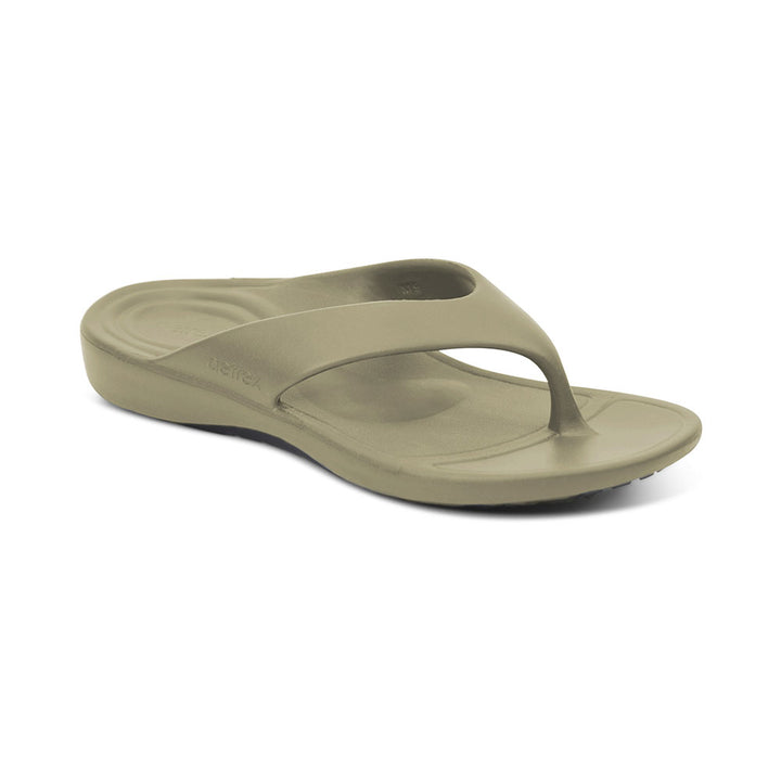 Men's Maui Orthotic Flips - Army