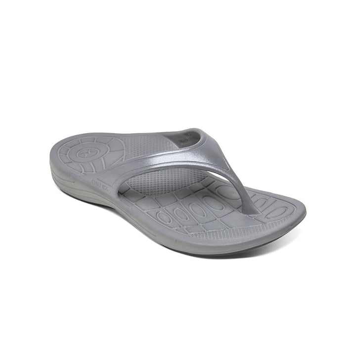 Women's Fiji Orthotic Flips - Charcoal