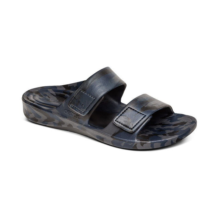 Men's Milos Orthotic Slides - Navy Camo