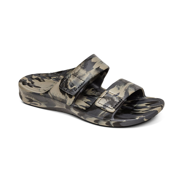 Men's Milos Orthotic Slides- Green Camo